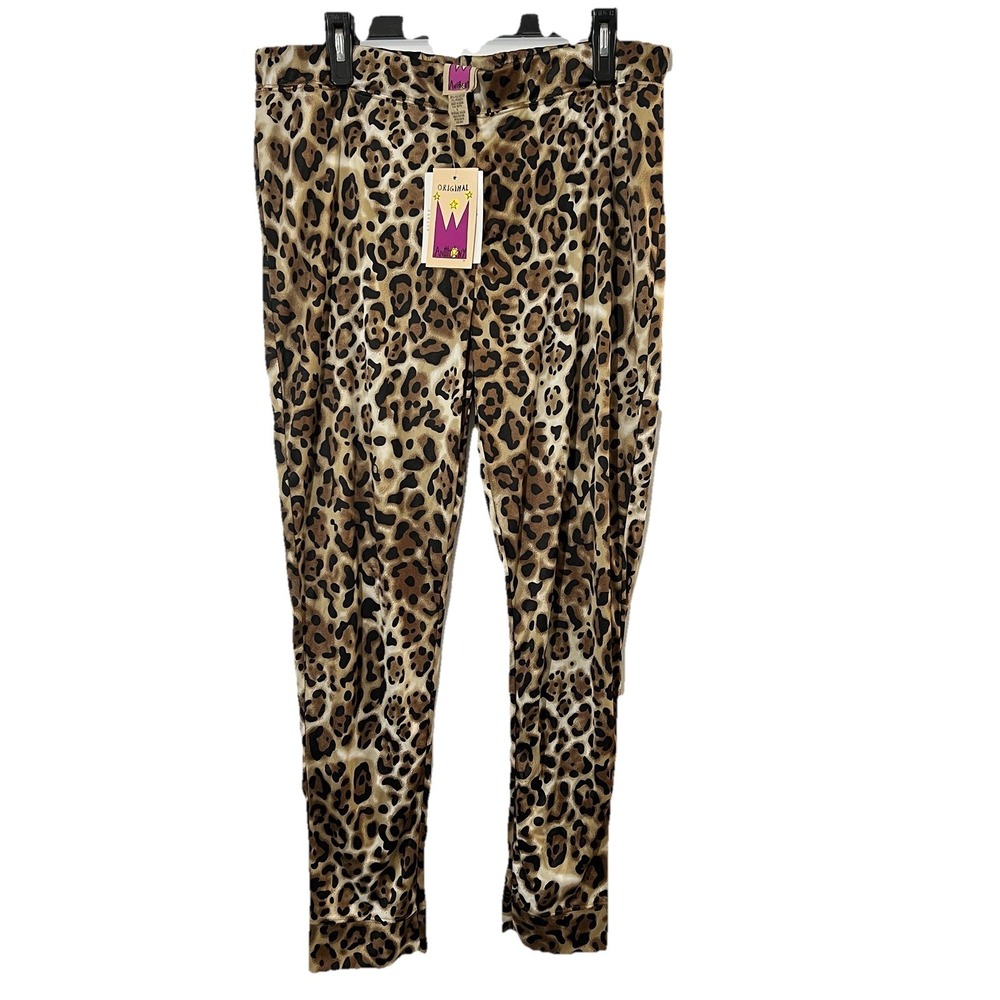 New‎ Antthony Original Design Women's Leggings/Pants  Large Cheetah Print
